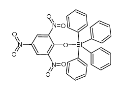 tetraphenylbismuth picrate Structure