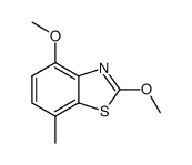 Benzothiazole, 2,4-dimethoxy-7-methyl- (9CI)结构式