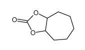 4H-Cyclohepta-1,3-dioxol-2-one,hexahydro-结构式