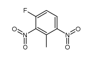 3-fluoro-2,6-dinitrotoluene结构式