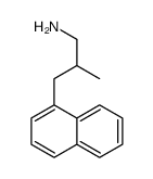 2-methyl-3-(1-naphthyl)-1-propanamine(SALTDATA: FREE) Structure