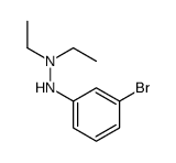 2-(3-bromophenyl)-1,1-diethylhydrazine Structure