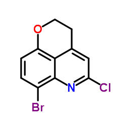 7-溴-5-氯-2,3-二氢吡喃并[4,3,2-DE]喹啉图片