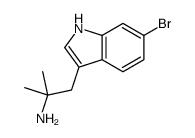 1-(6-bromo-1H-indol-3-yl)-2-methylpropan-2-amine Structure