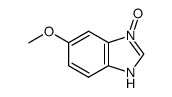 1H-Benzimidazole,5-methoxy-,3-oxide(9CI) structure