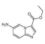 ethyl 6-aminoimidazo[1,2-a]pyridine-3-carboxylate结构式