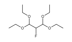 fluoromalonaldehyde bis(diethyl acetal) Structure