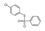 1-(benzenesulfonylsulfanyl)-4-chlorobenzene Structure