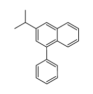 1-phenyl-3-isopropylnaphthalene结构式