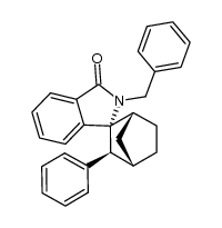 (1R,1'R,3S,4S)-2'-benzyl-3-phenylspiro[bicyclo[2.2.1]heptane-2,1'-isoindolin]-3'-one Structure