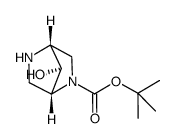 (1R,4R,7S)-tert-butyl 7-hydroxy-2,5-diaza-bicyclo[2.2.1]heptane-2-carboxylate Structure