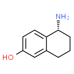 (5R)-5-AMINO-5,6,7,8-TETRAHYDRONAPHTHALEN-2-OL Structure