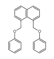 1,8-bis(phenoxymethyl)-naphthalene结构式