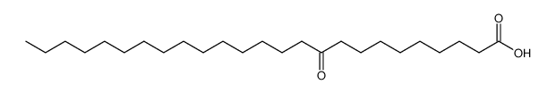 10-oxo-pentacosanoic acid结构式