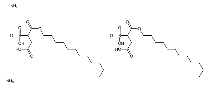 DIAMMONIUM LAURYL SULFOSUCCINATE Structure