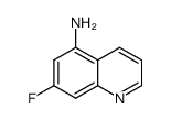 7-Fluoro-5-quinolinamine structure