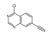 4-chloroquinazoline-7-carbonitrile Structure