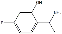2-(1-AMINOETHYL)-5-FLUOROPHENOL结构式