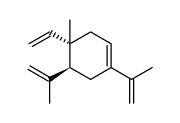 (+)-(5S,10S)-elema-1,3,7,11(12)-tetraene结构式