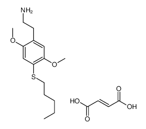 Benzeneethanamine, 2,5-dimethoxy-4-(pentylthio)-, (Z)-2-butenedioate ( 1:1) picture