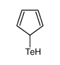 cyclopenta-2,4-diene-1-tellurol Structure