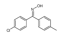 4-Chlor-4'-methyl-benzophenon-oxim结构式