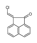 2-(chloromethylidene)acenaphthylen-1-one Structure