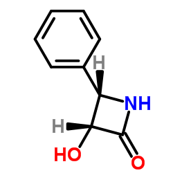 Cis-3-hydroxy-4-phenyl-2-azetidinone picture