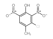 3-氯-4-甲基-2,6-二硝基苯酚图片