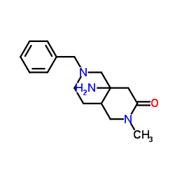 N-[(1-Benzyl-4-piperidinyl)methyl]-N-methylglycinamide Structure