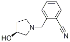 2-((S)-3-羟基-吡咯烷-1-基甲基)-苄腈结构式