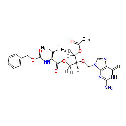 O-Acetyl N-Benzyloxycarbonyl Valganciclovir-d5 picture
