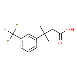 3-Methyl-3-[3-(trifluoromethyl)phenyl]butanoic acid picture