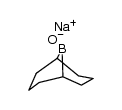 (1,5-cyclooctanediylboryloxy)sodium Structure