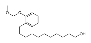 11-[2-(methoxymethoxy)phenyl]undecan-1-ol结构式