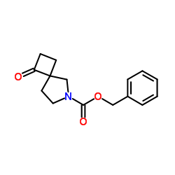 benzyl 1-oxo-6-azaspiro[3.4]octane-6-carboxylate Structure