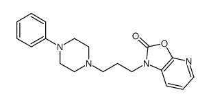 7-[3-(4-phenylpiperazin-1-yl)propyl]-9-oxa-2,7-diazabicyclo[4.3.0]nona-2,4,10-trien-8-one Structure