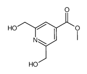 methyl 2,6-bis(hydroxymethyl)pyridine-4-carboxylate结构式