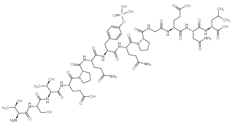 磷酸化 PP60 C-SRC (521-533)结构式