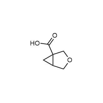 3-Oxabicyclo[3.1.0]hexane-1-carboxylic acid Structure