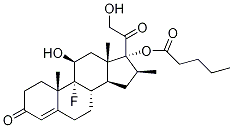 1,2-Dihydro BetaMethasone 17-Valerate结构式