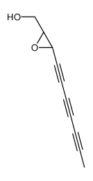 2,3-Epoxydeca-4,6,8-triyn-1-ol Structure