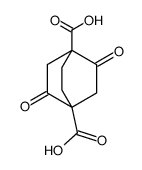 2,5-dioxobicyclo[2.2.2]octane-1,4-dicarboxylic acid结构式