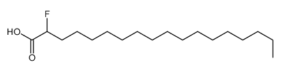 2-fluorooctadecanoic acid Structure