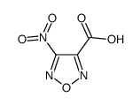 1,2,5-Oxadiazole-3-carboxylicacid,4-nitro-(9CI) structure