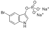 5-BROMO-3-INDOXYL PHOSPHATE, DISODIUM SALT structure