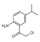 Ethanone, 1-[2-amino-5-(1-methylethyl)phenyl]-2-chloro- (9CI) picture