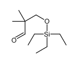 2,2-dimethyl-3-triethylsilyloxypropanal结构式
