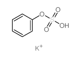 Sulfuric acid,monophenyl ester, potassium salt (1:1) Structure