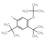 1-fluoro-5-tert-butoxy-2,4-ditert-butyl-benzene Structure